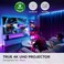 ViewSonic PX7494K 4000 Lumens 4K Gaming Projector 240Hz and HDR Support for Home Entertainment 13x Optical Zoom HV Keystone and Auto VKeystone for Flexible Setup Dual HDMI and USBC Inputs