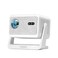 VISSPL Compatible with Netflix Auto focus Smart Projector with WiFi and Bluetooth Auto Focus Keystone Protable Mini Projector with Stand 4K Home Theater Projector