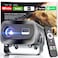 ZENTALITY Projector with WiFi and Bluetooth Electric Focus Vertical Keystone 1080P HD 4K Support Smart Projector with Builtin Streaming Apps Portable Projector for Outdoor Home Movie