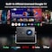 HAPPRUN 2000 ANSI Official Licensed Google TV Outdoor Projector 4K Full HD Smart Projector with Wifi and Bluetooth Auto Focus Dolby SoundBuiltin Apps Indoor Home Theater for PhoneTV StickPCPS5