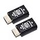EVanlak 3rd Generrtion Hdmi Edid Emulator Passthrough Eliminated Emulator Adapter Work with Mac Thunderbolt to HDMI SwitchesExtenderAV ReceiverVideo Splitters 1920X108059hz2pack