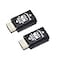 EVanlak 3rd Generrtion Hdmi Edid Emulator Passthrough Eliminated Emulator Adapter Work with Mac Thunderbolt to HDMI SwitchesExtenderAV ReceiverVideo Splitters 4k 3840x216060Hz2pack