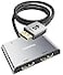 UANTIN DisplayPort to Dual HDMI Adapter 4K 60Hz DP Source to HDMI Splitter Extended Display Adapter for Dual MonitorsDisplay Port Converter for NVIDIA AMD Graphics Card