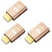 FUERAN HDMI edid EmulatorThrough for Video Splitters Switches Extenders AV Receivers Dummy hdmi Emulator Stable Signal Output3840x216060Hzdefault1080P 3P