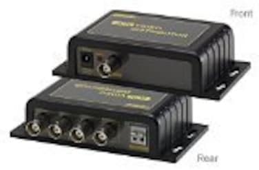 SPT 15VD14 Input and 4 Output Video Distributor Black