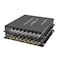 Steloproad 4CH 3GSDI Fiber Converter 1080P60Hz Broadcast Level SDI Video Optical Transceiver Loop Output 4ch 3G SDI Fiber Extender with RS485 SDI Over SingleMode ST 20km