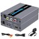 EASYCEL RCA Svideo to HDMI Converter RCA Composite CVBS AV or Svideo RL Audio Input to HDMI Output Upscale Converter Supports 720P 1080P Output Switch for N64 PS2 Wii DVD