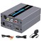 EASYCEL RCA Svideo to HDMI Converter RCA Composite CVBS AV or Svideo RL Audio Input to HDMI Output Upscale Converter Supports 720P 1080P Output Switch for N64 PS2 Wii DVD