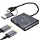 WinRaybot USB to Dual HDMI Adapter 1080P60Hz 2 Port HDMI Splitter Extended Display for PC Dual Monitor Adapter for Laptop USBC to Two HD Converter with Driver Support MacWindows