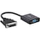 StarTech.com StarTechcom DVID to VGA Active Adapter Converter Cable 1080p DVI to VGA Converter Box DVI2VGAE Black