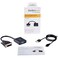 StarTech.com StarTechcom DVID to VGA Active Adapter Converter Cable 1080p DVI to VGA Converter Box DVI2VGAE Black