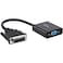 StarTech.com StarTechcom DVID to VGA Active Adapter Converter Cable 1080p DVI to VGA Converter Box DVI2VGAE Black