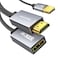 UANTIN HDMI to DisplayPort Adapter 4K60Hz Active HDMI 20 Male to DP 12 Female Converter UniDirectional HDMI Cable Support HDCP 22 for PCAMDNVIDIADellHPMacNSPS5Xbox OneSeries X