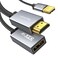 UANTIN HDMI to DisplayPort Adapter 4K60Hz Active HDMI 20 Male to DP 12 Female Converter UniDirectional HDMI Cable Support HDCP 22 for PCAMDNVIDIADellHPMacNSPS5Xbox OneSeries X