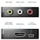 DigitConvert AV to HDMI Converter RCA to HDMI Converter 1080P Mini RCA Composite CVBS Audio Video Converter Supports PALNTSC Compatible with PCLaptopXbox PS4 TVSTBVHSVCRBlueRay