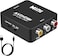 DigitConvert AV to HDMI Converter RCA to HDMI Converter 1080P Mini RCA Composite CVBS Audio Video Converter Supports PALNTSC Compatible with PCLaptopXbox PS4 TVSTBVHSVCRBlueRay