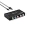Portta Component to HDMI Converter YPbPr RGB RL Audio to HDMI v13 Converter Adapter Support 1080P 2 Channel LPCM for HDTV PS2 PS3 HDVD Player Wii Xbox