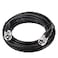 Ullnosoo 18ft RG8x Coaxial Cable CB Coax Cable UHF PL259 Male to Male Low Loss Waterproof Compatible with CB Ham Radio Antenna Analyzer Dummy Load SWR Meter