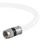 Mediabridge Coaxial Patch Cable 15 ft TripleShielded inWall Rated RG6 Cable with Compression Connectors