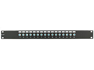 Networx Coaxial Patch Panels 16 Port FConnector 3ghz