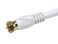 Monoprice 104060 RG6 Quad Shield CL2 Coaxial Cable with F Type Connector25ftWhite