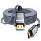 Highwings 4K Fiber Optic HDMI Cable 75FT Long Unidirectional 4K HDR Braided HDMI Cord 18Gbps High Speed with EthernetARC 3D HDCP 22 ARC Compatible for PS5434K HDTVStreaming Media