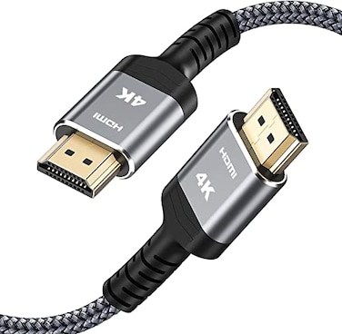 Highwings 4K Long HDMI 20 Cable 40FT12m 4K HDR Braided HDMI Cord 18Gbps High Speed with EthernetARC 3D HDCP 22 ARC Compatible for PS5434K HDTVMonitorProjectorStreaming MediaBluray