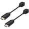 HDSUNWSTD HDMI Over Ethernet Cat5e Cat6 RJ45 Ethernet Cable Male to Female HDMI to RJ45 Ethernet Network Converter 2 Ports up to 196ft60m Transmitter Receiver Power On Support Full 1080p from Displays