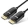 BIFALE Fiber Cable 33ft DisplayPort Fiber Optic High Speed 324 Gbps 8K60Hz 4K165Hz 2K144Hz DP14Fiber DP to DP Gold Plated Slim and Flexible Connector