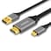 WJESOG HDMI to USB C Adapter Cable 66ft 4K60Hz with USB Power AdapterHDMI Male to Type C Male Converter Support Touch for New MacBook ProMac AirNreal Air VR