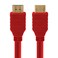 Cmple HDMI Cable 15FT High Speed HDTV UltraHD UHD 3D 4K 60Hz18Gbps 28AWG HDMI Cord Audio Return 15 Feet Red