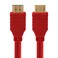 Cmple HDMI Cable 15FT High Speed HDTV UltraHD UHD 3D 4K 60Hz18Gbps 28AWG HDMI Cord Audio Return 15 Feet Red