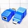 Eanetf HDMI to RJ45 Extender HDMI to RJ45 Ethernet Network Converter Over by Cat5e6 Cable Splitter 1080p up to 30m98ft Repeater for HDTV HDPC PS4 STB