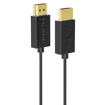 Nanosecond Extreme Slim 26 HDMI Cable Worlds Thinnest and Most Flexible HDMI Cable 26 Ft 08m HighSpeed Supports Full 1080P 4K UltraHD 3D Ethernet and Audio Return Channel