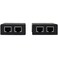 StarTech.com StarTechcom HDMI Over CAT5e CAT6 Extender with Power Over Cable 165 ft 50m HDMI VideoAudio Over Dual Ethernet Cable Extender TAA ST121SHD50