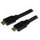 StarTech.com StarTechcom 25ft Plenum Rated HDMI Cable 4K High Speed Long HDMI Cord wEthernet 4K30Hz UHD 102 Gbps HDCP 14 in Wall Plenum HDMI 14 Display Cable HDMI to HDMI Computer to TV Cable HDPMM25