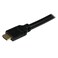StarTech.com StarTechcom 25ft Plenum Rated HDMI Cable 4K High Speed Long HDMI Cord wEthernet 4K30Hz UHD 102 Gbps HDCP 14 in Wall Plenum HDMI 14 Display Cable HDMI to HDMI Computer to TV Cable HDPMM25