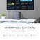 StarTech.com StarTechcom 35ft Plenum Rated HDMI Cable 4K High Speed Long HDMI Cord w Ethernet 4K30 UHD 102 Gbps HDCP 14 In Wall Plenum HDMI 14 Display Cable HDMI to HDMI Computer to TV Cable HDPMM35