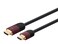Monoprice 4K High Speed HDMI Cable 4K60Hz 18Gbps HDR CL2 InWall Rated Active 100ft Black