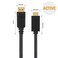 CableCreation 4K Active DisplayPort to HDMI Cable 6FT DP to HDMI Cable DP 12 4K x 2K 3D AudioVideo Monitor CableSupport Eyefinity MultiScreen18M Black