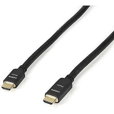 StarTech.com StarTech 80ft 243m Active High Speed HDMI Cable 4K 30Hz 1080p 120Hz HDCP 14ARC Gold Plated Connectors UHD HDMI 14 Cord for TV Monitor Display