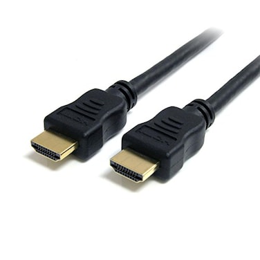 StarTech.com StarTechcom 15 ft High Speed HDMI Cable with Ethernet Ultra HD 4k x 2k HDMI Cable HDMI to HDMI MM 1080p AudioVideo GoldPlated HDMIMM15HS Black