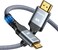Highwings Mini HDMI to HDMI Cable 10FT 4K 60Hz High Speed HDMI to Mini HDMI Cable Male BiDirectional 20 Cord for HDTV Tablet Camera and Camcorder Aluminum Shell Nylon Braided