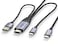 fairikabe HDMI to USB C Cable 82FT 4K60Hz HDMI Source and Power Supply to USB C Display Converter for hdmi to Studio Display Xbox PS5 Steam Deck Dock to Xreal Beam Rayneo AR Glasses Touchable Monitor