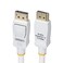 StarTech.com StarTechcom 10ft 3m White VESA DisplayPort 12 Cable 4K 60Hz 216Gbps Latching DP Connectors DP 12 Cable