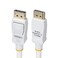 StarTech.com StarTechcom 10ft 3m White VESA DisplayPort 12 Cable 4K 60Hz 216Gbps Latching DP Connectors DP 12 Cable