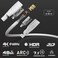 KabelDirekt 4K HDMI Cable 33ft Longer HDMI Cables 20ft75ft GermanEngineered HDMI Cord Supports 4K60Hz UHD HDR ARC Ethernet HDMI Cable for HDTV PC PS5 Xbox Switch White