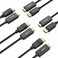 AVACON 4K DisplayPort to HDMI 6 Feet Cable 5 Pack UniDirectional DP 12 Computer to HDMI 14 Screen Cable Compatible with HP ThinkPad AMD NVIDIA Desktop