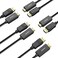AVACON 4K DisplayPort to HDMI 6 Feet Cable 5 Pack UniDirectional DP 12 Computer to HDMI 14 Screen Cable Compatible with HP ThinkPad AMD NVIDIA Desktop