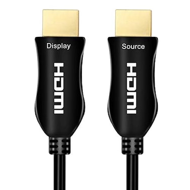 iBirdie 4K Fiber Optic HDMI Cable 100 Feet 31 Metre Work on Full 4K 60Hz HDR ARC HDCP 22 1440p 144Hz 18Gbps Active Unidirectional Cord Compatible for AppleTV Ps4 Xbox